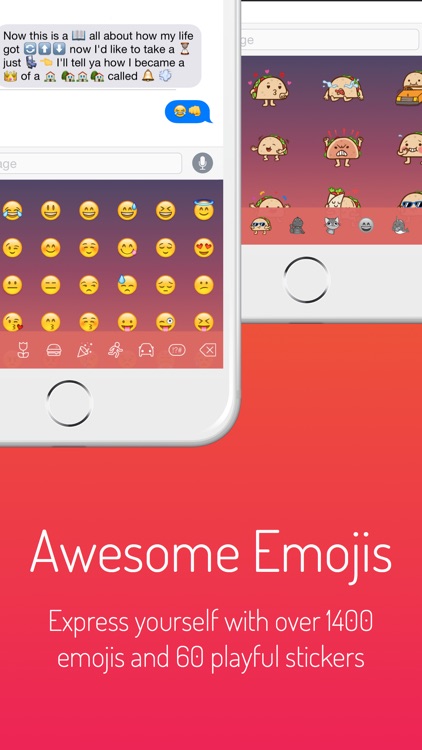 Next Keyboard - Beautiful Themes, New Emojis & Stickers screenshot-3