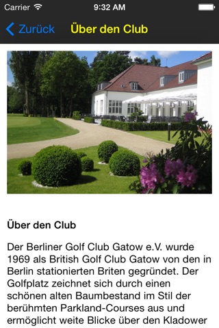Berliner Golf Club Gatow e.V. screenshot 3