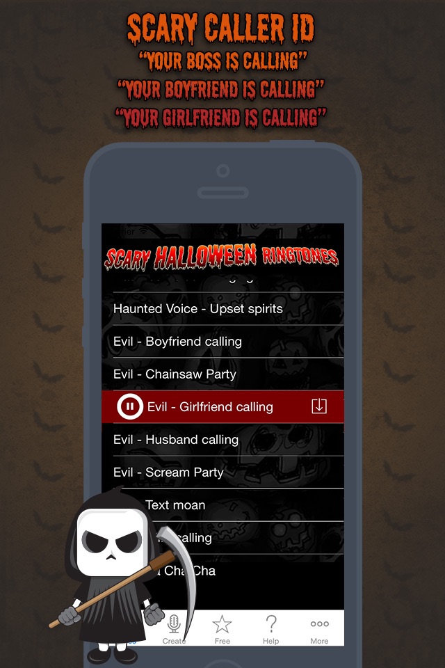 Halloween Ringtones - Scary Sounds for your iPhone screenshot 3