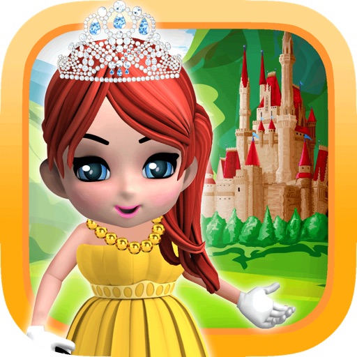 My Little Princess Dress Up Game - A Virtual Beauty Makeover Club Edition - Advert Free App icon