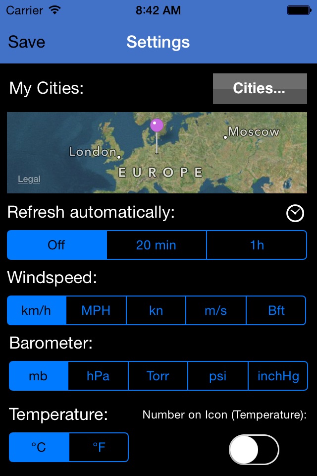 Weather Globe Pro 3D screenshot 2