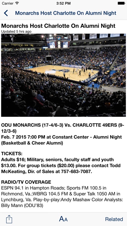 ODU Sports