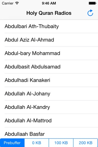 Holy Quran Radios screenshot 2