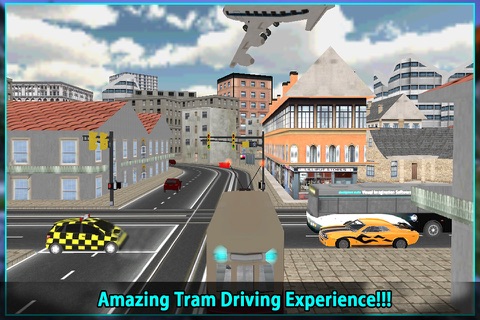 City Tram Driving Conductor Sim 3D screenshot 4