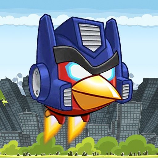 Flappy Iron Robot Bird