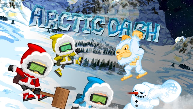 Arctic Dash - 聖誕節快樂 在雪地冬季亞軍