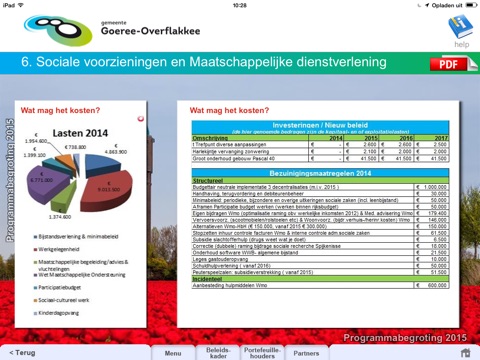 Begrotingsapp Gemeente Goeree-Overflakkee 2015 screenshot 4