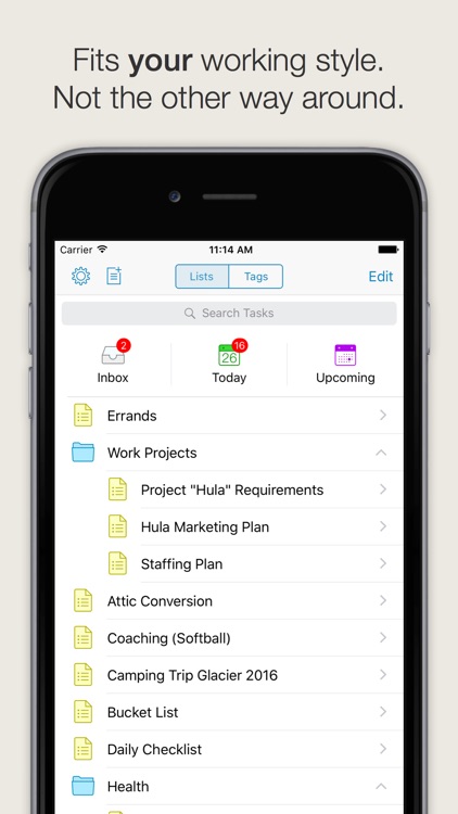 The Hit List — Simply Powerful Task Manager screenshot-4