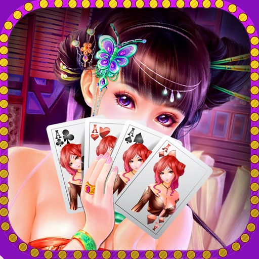 Ein extremes Anime Solitaire Deluxe - gratis online Spiel Kasino für Handys