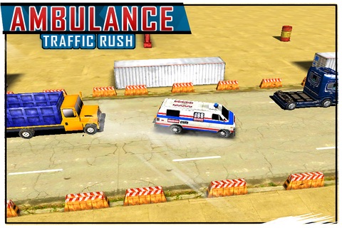 Ambulance Traffic Rush screenshot 4