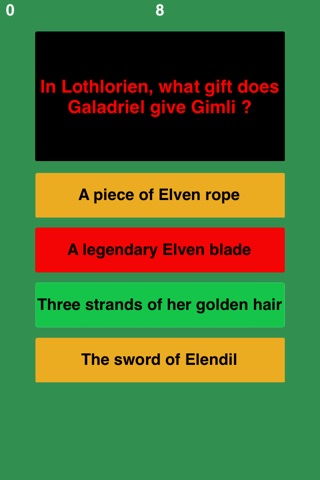 Trivia for Lord Of The Rings fan quiz screenshot 2