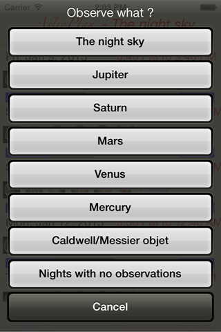 AstroPlan screenshot 2