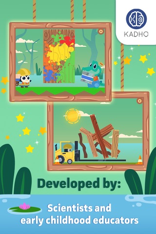 Mochu Builds Treehouses - Language Immersion for Toddlers and Preschoolers screenshot 2
