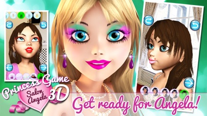 How to cancel & delete Princess Game: Salon Angela 3D from iphone & ipad 2