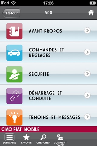 Ciao Fiat Mobile screenshot 2