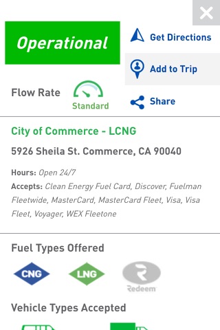 Clean Energy Station Locator screenshot 4