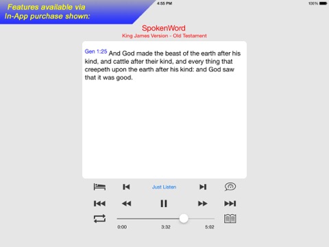 SpokenWord Audio Bible - King James Old Testamentのおすすめ画像4