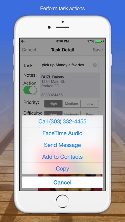 BUZL Free: Priority List, Task Actions & Reminders