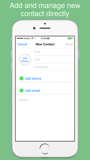 Private Contacts - secure and protect Se