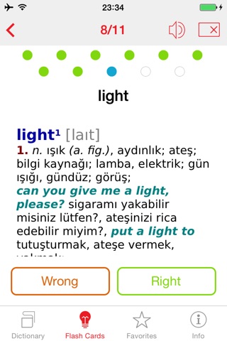 Turkish - English Berlitz Basic Dictionary screenshot 3