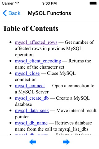 Reference for PHP screenshot 4