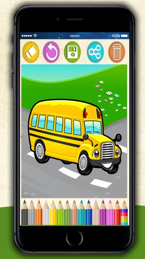 Paint cars for Kids: educational game drawings with magic ma(圖2)-速報App