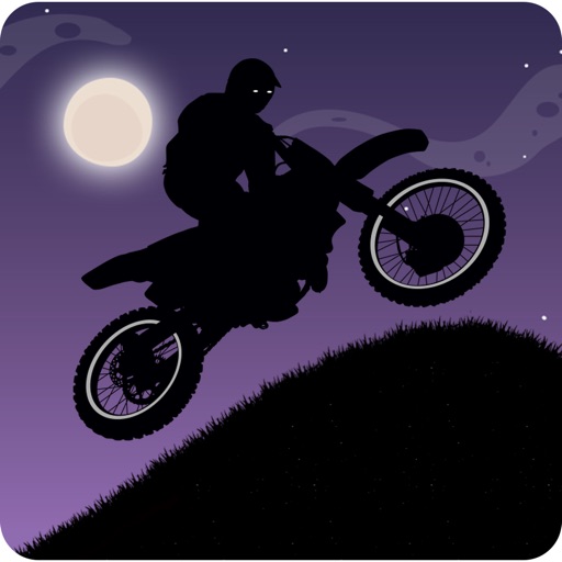 Dark Moto Race : Black Night Bike Racing Challenge Icon