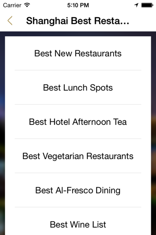Best of Shanghai - 上海最佳餐厅酒店和夜生活榜 screenshot 2