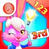 Wonder Bunny Math Race: 3rd Grade App - A Fingerprint Network App