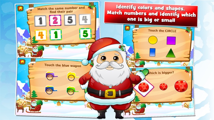 Fun Santa All in One Holiday Preschool Games screenshot-3