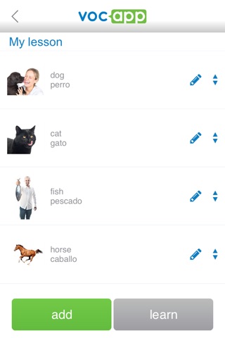 Learn Languages: Voc App Vocab screenshot 3