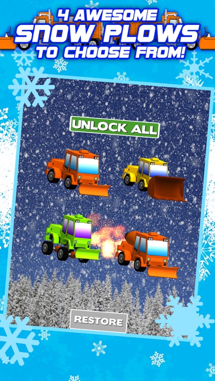 3D Snowplow City Racing and Driving Game with Speed Simulation by Best Games FREE