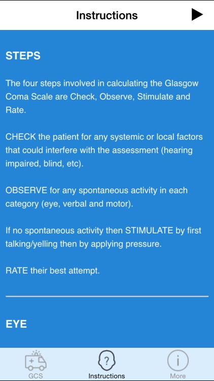 GCS 2015 - Glasgow Coma Scale Calculator