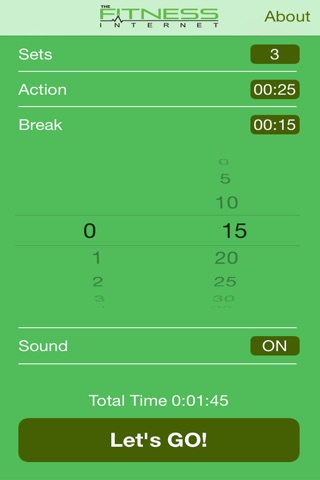 Interval Timer by The Fitness Internet screenshot 2