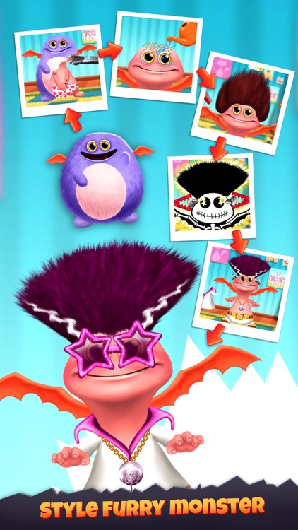 Closet Monsters - Create and Take Care of Your Baby Monster screenshot-4