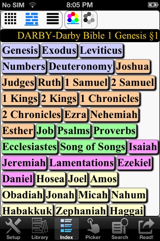 The Holy Bible DBY  (Darby Bible) screenshot 3
