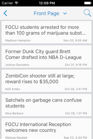 Eagle News screenshot 2