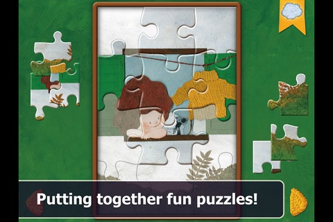 'My Friend Fluffy' - Educational "Wordless" Storytelling Puzzle App for Kids. screenshot 4