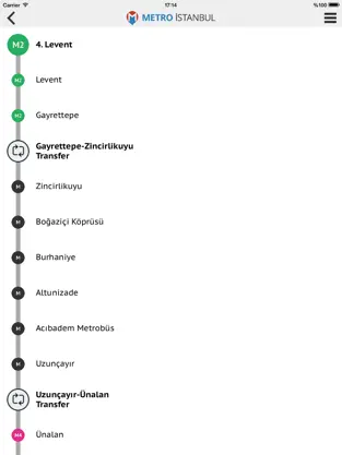 Screenshot 2 Metro İstanbul iphone