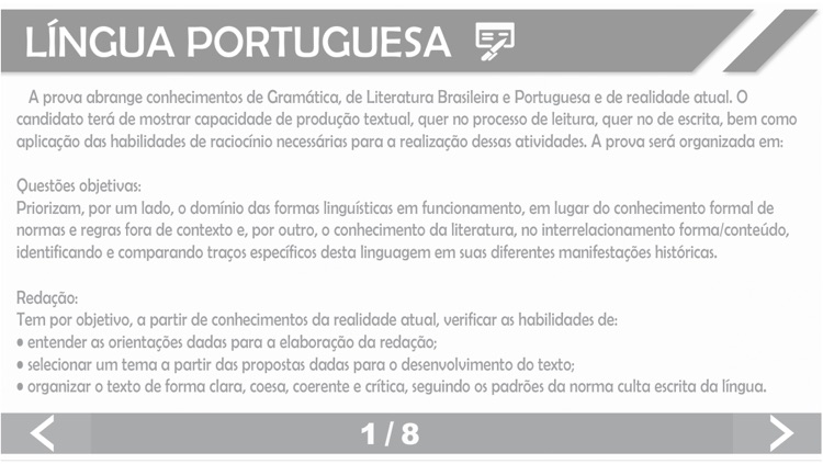 Cursinho vestibular de bolso screenshot-3