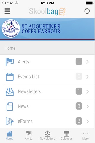 St Augustine's Coffs Harbour - Skoolbag screenshot 2