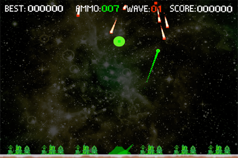 The Last Earth Missile Defense Game - náhled