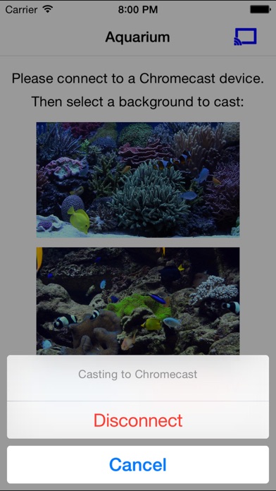 Aquarium on TV for Chromecast Screenshot 4