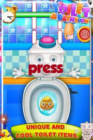 Toilet and Bathroom Fun Games screenshot 2