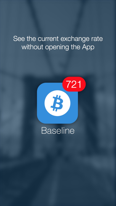 How to cancel & delete Baseline - Bitcoin Balance Tracker from iphone & ipad 4