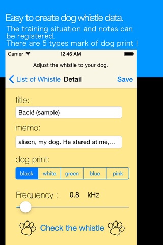 Dog Whistle Recorder screenshot 3