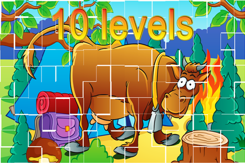 Forest Animals Puzzle Game For Kids screenshot 4