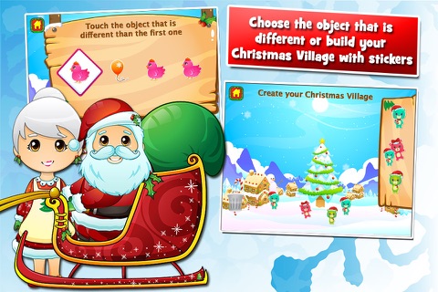 Fun Santa All in One Holiday Preschool Games screenshot 2