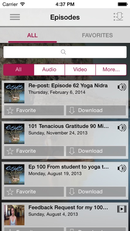 Elsie's Yoga Class: Audio Classes To Go