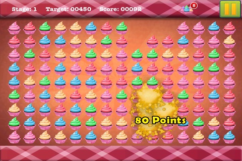 Pop Cupcake Star - Sweet Treat Burst Madness screenshot 2